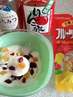 ドライフルーツを使った栄養満点な朝食-レシピのメイン写真