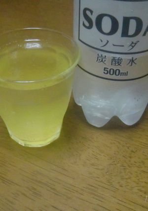 カリナでソーダ-レシピのメイン写真
