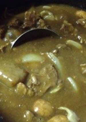 たまねぎ氷入り牛すじカレー-レシピのメイン写真