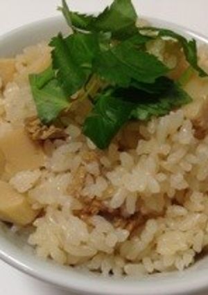 お袋の味！たけのこご飯-レシピのメイン写真