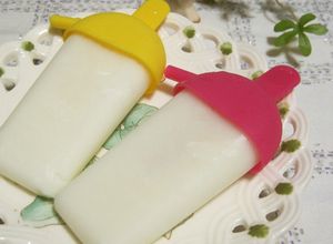 簡単♪カルピスミルク味のアイスキャンディ-レシピのメイン写真