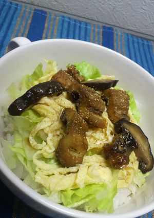 夏バテに　さっぱりアナゴ丼　ひつまぶし風-レシピのメイン写真