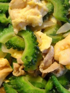 ゴーヤと麩卵のチャンプルー-レシピのメイン写真