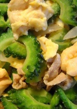 ゴーヤと麩卵のチャンプルー-レシピのメイン写真