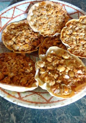 餃子の皮で★煎り大豆のフロランタン風-レシピのメイン写真