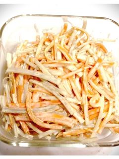 胡麻ドレでごぼうサラダ-レシピのメイン写真