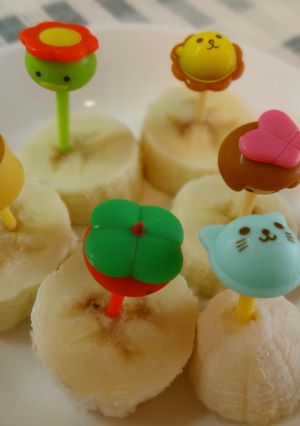 簡単おやつ☆ピックde冷凍バナナ-レシピのメイン写真