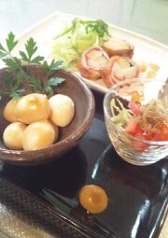 焼き鳥屋の半熟うずら卵串を再現！-レシピのメイン写真