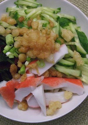 冷やしたぬきうどん-レシピのメイン写真