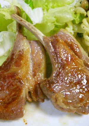 ラム肉のシンプルソテー-レシピのメイン写真