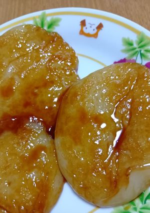 💛お餅で甘辛焼き💛-レシピのメイン写真