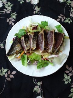 サラダクラブde鰹のたたき柚子胡椒味♬-レシピのメイン写真