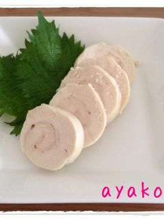 ジューシー鶏胸肉のチャーシュー-レシピのメイン写真