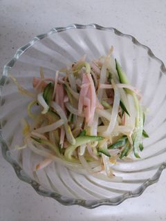 簡単♪もやしの三色サラダ-レシピのメイン写真