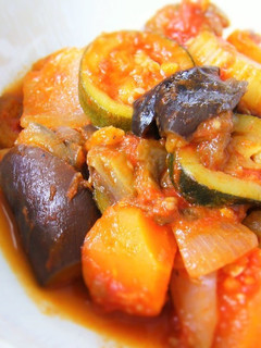 鶏味塩 de 夏野菜のラタトゥイユ-レシピのメイン写真