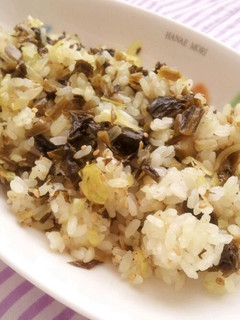 高菜チャーハン-レシピのメイン写真