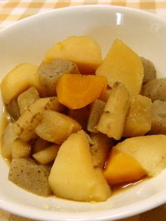 ★簡単!野菜とこんにゃくのうま煮です。♪-レシピのメイン写真