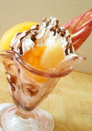 おうちで簡単チョコレートパフェ-レシピのメイン写真