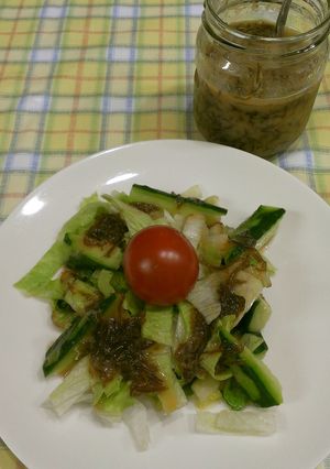 もずく味噌ドレッシング-レシピのメイン写真