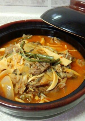 本場のユッケジャンスープ-レシピのメイン写真