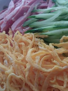 そうめんで冷やし中華-レシピのメイン写真