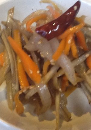ご飯の進むきんぴらごぼう-レシピのメイン写真