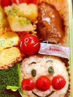 アンパンマンキャラ弁-レシピのメイン写真
