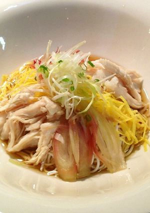 青じそ風味の甘酢みょうがそうめん-レシピのメイン写真