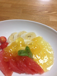 フルーツジュレカクテル-レシピのメイン写真