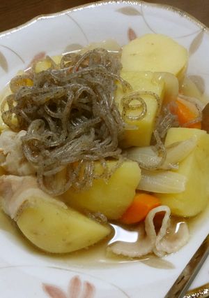 粉をふかない、つゆうま肉じゃが-レシピのメイン写真