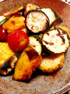 夏野菜で☆焼きマリネ-レシピのメイン写真