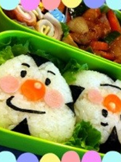 ★キャラ弁(^^)おむすびまん★-レシピのメイン写真
