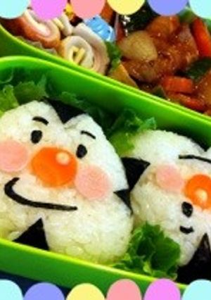★キャラ弁(^^)おむすびまん★-レシピのメイン写真