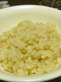 レンジで!玄米ご飯♪-レシピのメイン写真