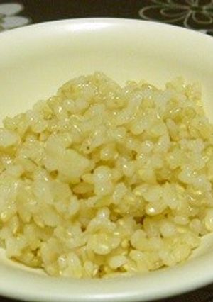 レンジで!玄米ご飯♪-レシピのメイン写真