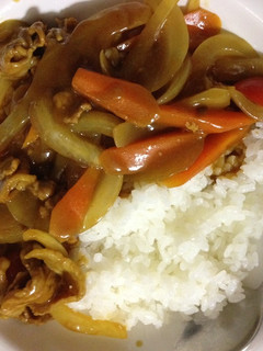 10分で簡単☆フライパンでカレーライス-レシピのメイン写真