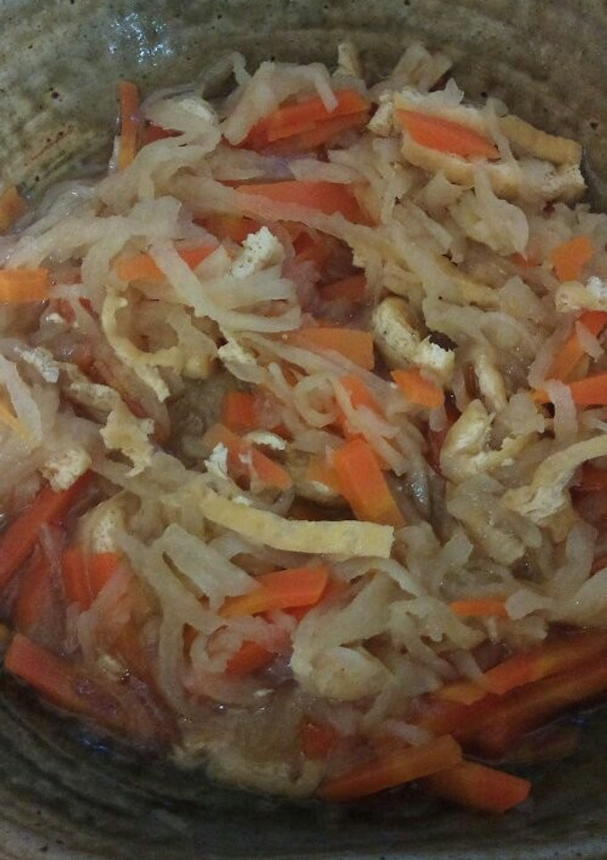 定番おかず切り干し大根の煮物-レシピのメイン写真