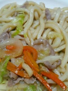 超簡単焼きうどん-レシピのメイン写真