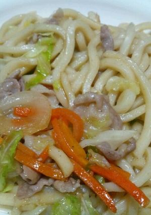 超簡単焼きうどん-レシピのメイン写真