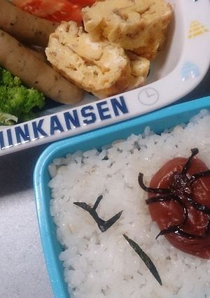 仮面ライダーウィザード*キャラ弁-レシピのメイン写真