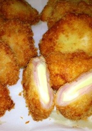 チーズトローハムチーズオイル塩麹豚カツ-レシピのメイン写真