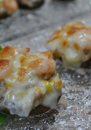 ツナコーン詰め椎茸-レシピのメイン写真