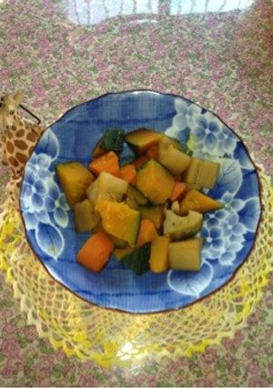 ☆追い鰹つゆで簡単煮物☆-レシピのメイン写真