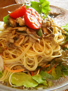 舞茸の冷製サラダパスタ-レシピのメイン写真