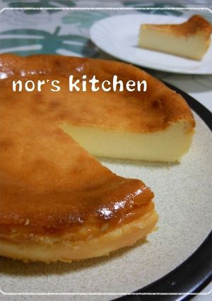 濃厚派！ベイクドチーズケーキ-レシピのメイン写真