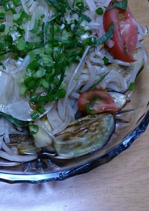 しそとポン酢で なすの焼き浸し-レシピのメイン写真