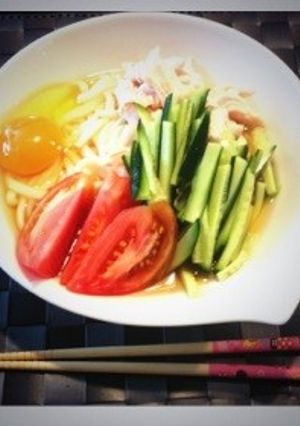 ぶっかけ冷やし具沢山うどん-レシピのメイン写真