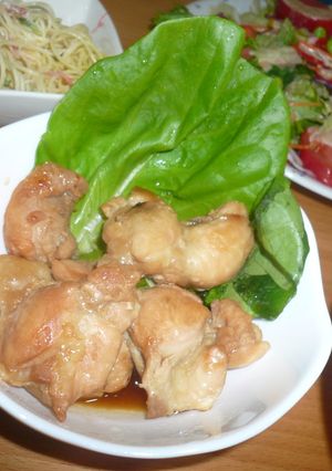 鶏こにくで☆一口照り焼き～♪-レシピのメイン写真