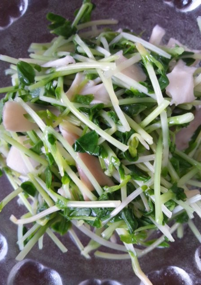 豆苗と舞茸のおひたし-レシピのメイン写真