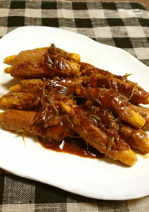 ♦ヤンコンバーグ煮込み~♦-レシピのメイン写真